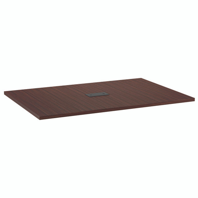 OfficeSource  Rectangular Conference Table Top (Top Only) - 47" x 71" - Mahogany