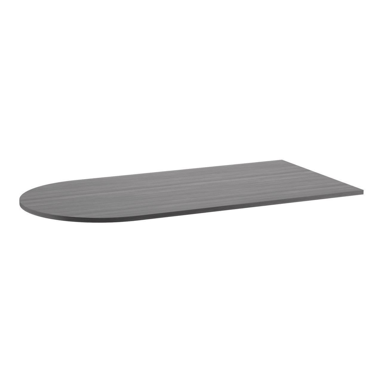 OfficeSource OS Laminate 72"W Bullet Top - Coastal Gray