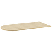 OfficeSource OS Laminate 72"W Bullet Top - Maple