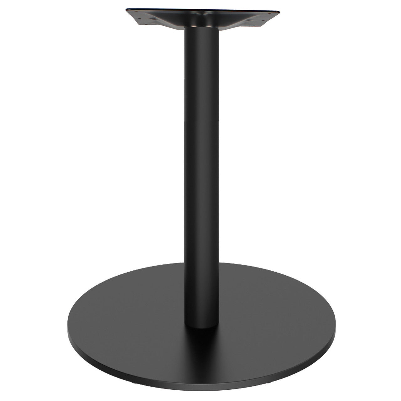 OfficeSource Conference/Multi-Purpose Tables Standard Height Round Base - Black