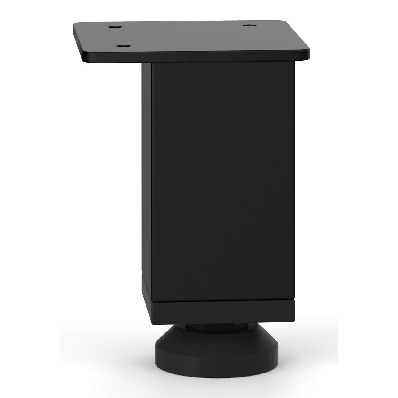OfficeSource Variant Collection Straight Metal Mini Legs (Set of 4) - Black