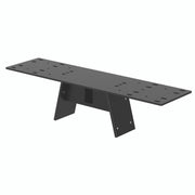 OfficeSource Variant Collection Mounts and Support Bracket for 2430 41"H VA Leg - Silver