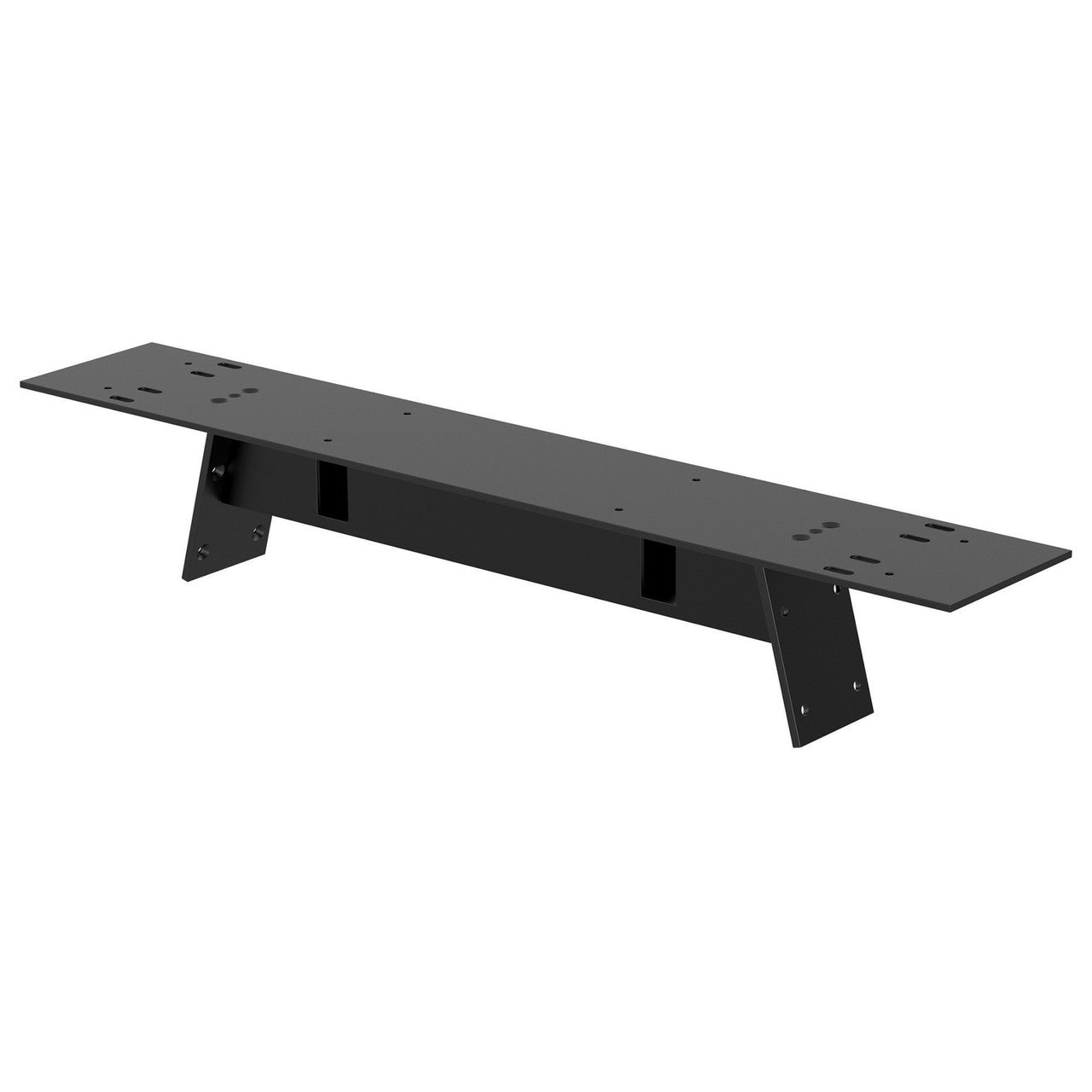 OfficeSource Variant Collection Mounts and Support Bracket for 3642 41"H VA Leg - Black