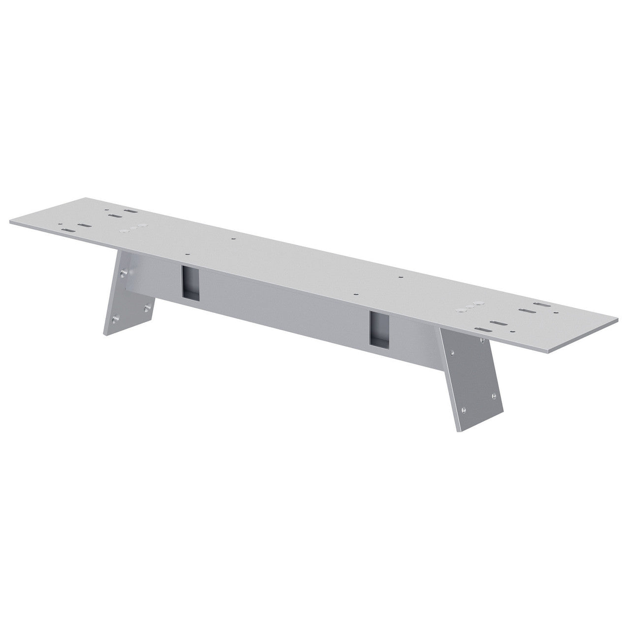 OfficeSource Variant Collection Mounts and Support Bracket for 3642 41"H VA Leg - Silver