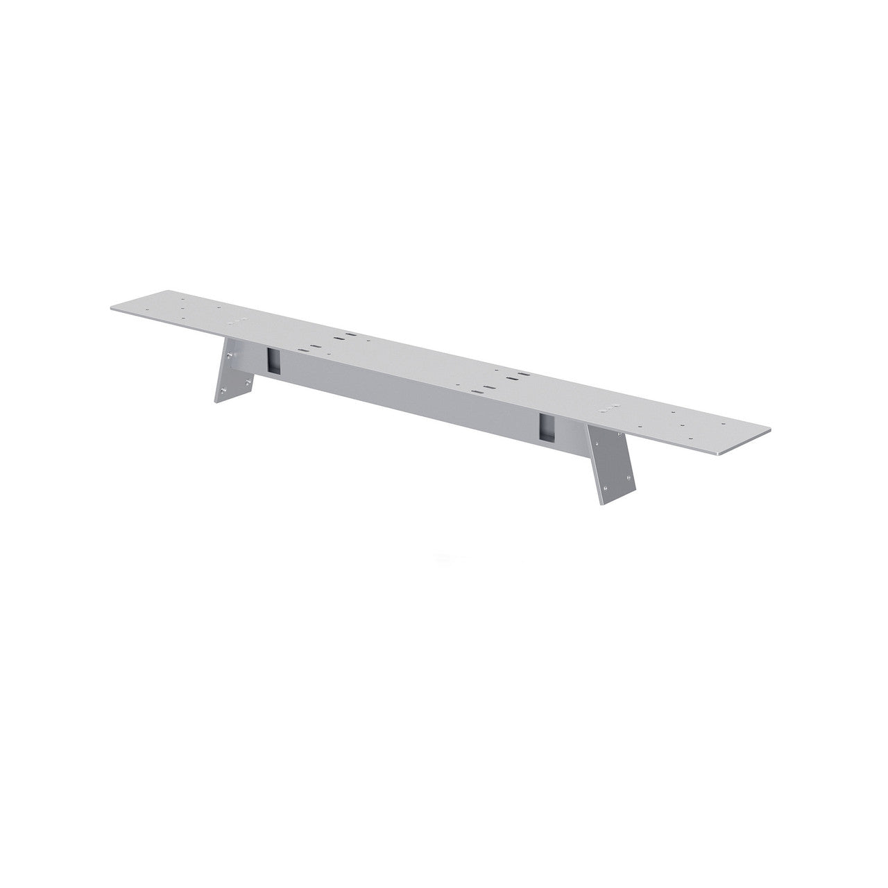 OfficeSource Variant Collection Mounts and Support Bracket for 4860 41"H VA Leg - Silver