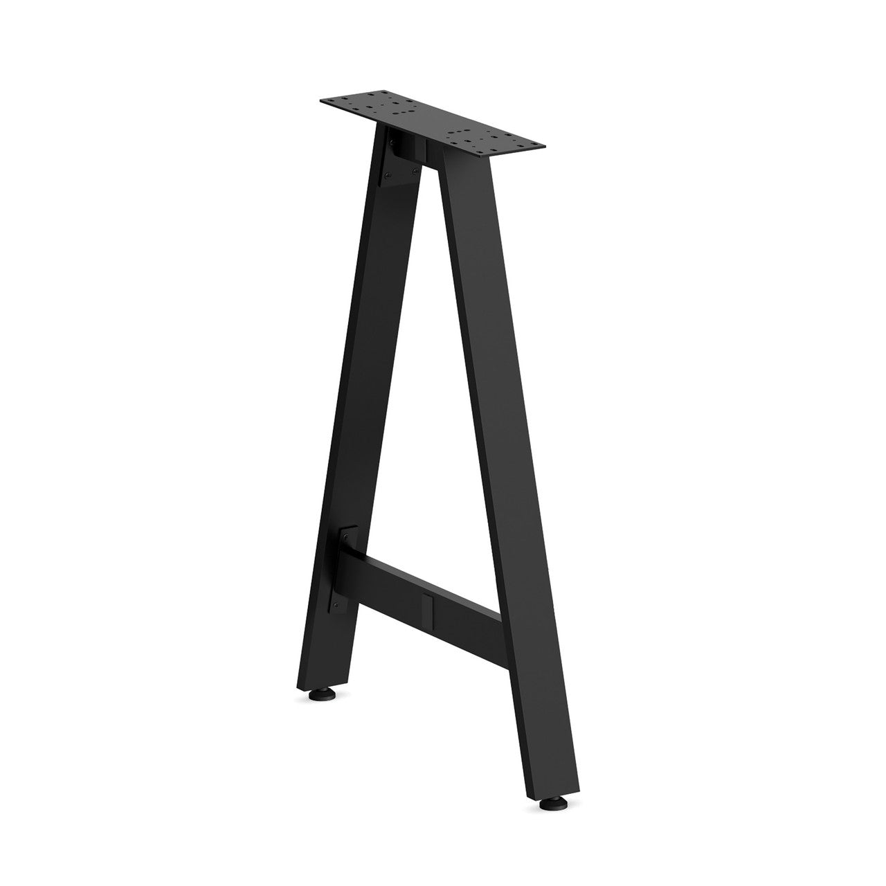 OfficeSource Variant Oblique Metal Legs - 41"H - Black