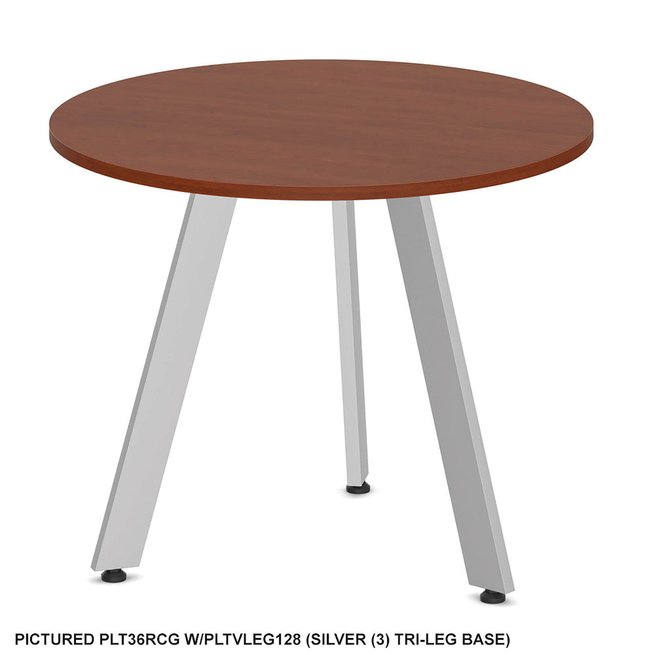 OfficeSource Conference Multi-Purpose Tables Single V-Leg (3 shown) - Silver