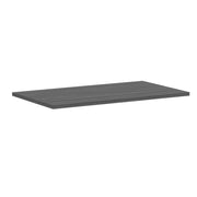 OfficeSource Variant Rectangular Top - 48"W x 24"D (Requires Base) - Coastal Gray