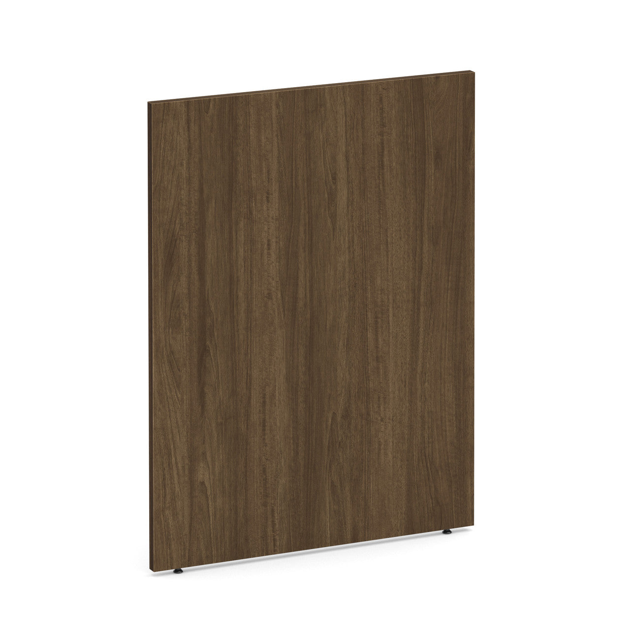 OfficeSource Training Tables End Panel for 30"D Desks - 41"H - Modern Walnut