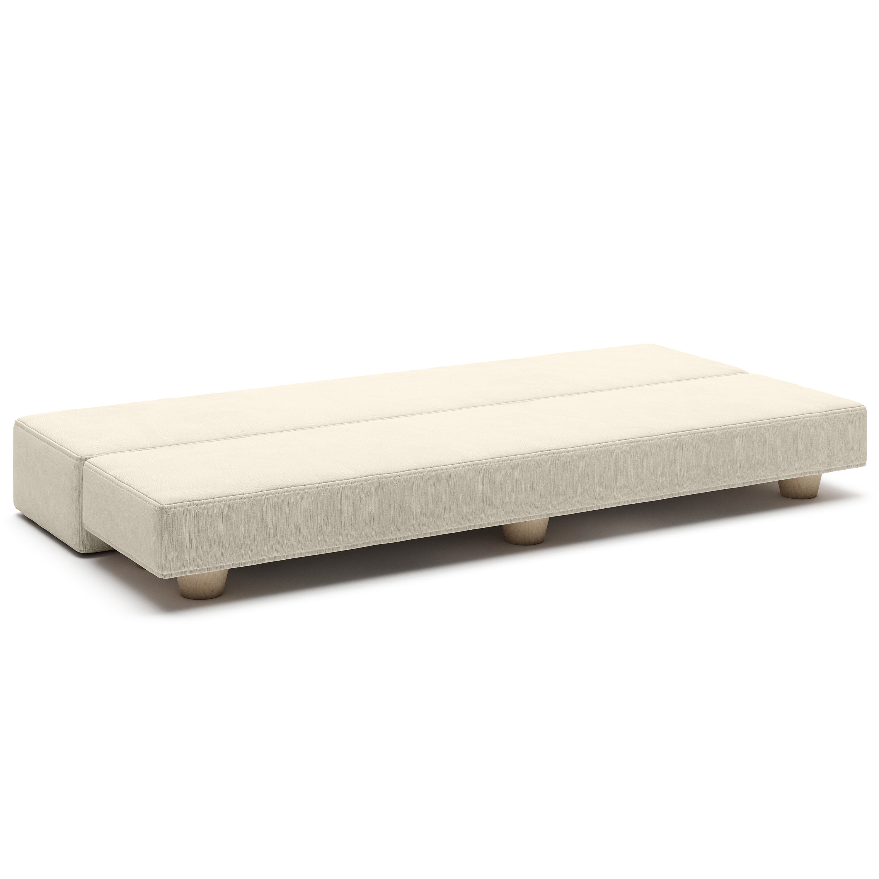 Jaxx Camden Convertible Bed Bench / Fold-Out Twin Guest Bed, Ice