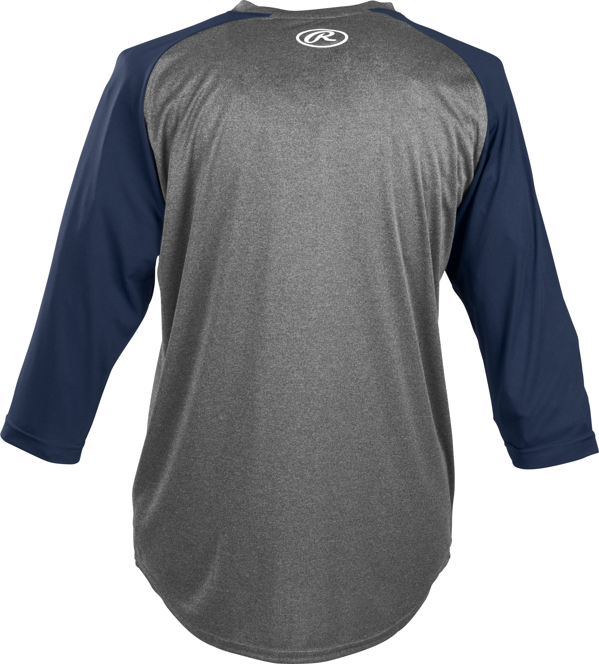 Rawlings Adult Three-Quarter Sleeve Performance Jersey - Small - Navy