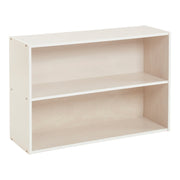 Streamline 2-Shelf Storage Cabinet with Back 24in H -  White Wash