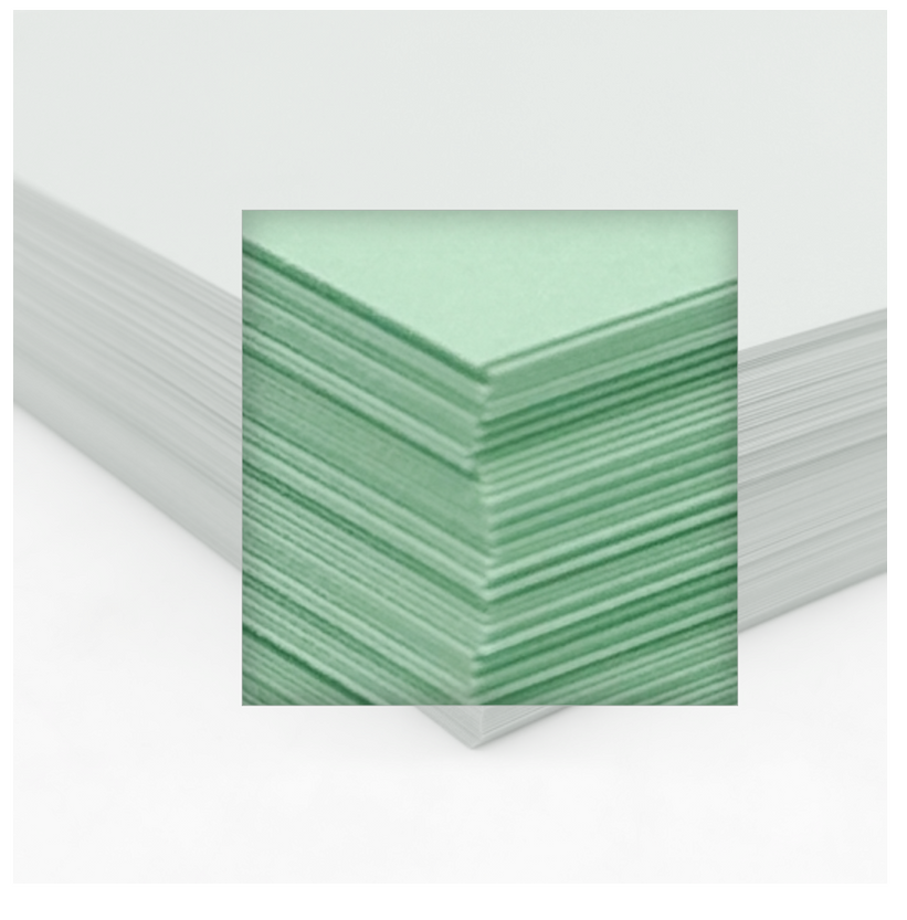 Green Vellum Bristol Cardstock, 11" x 17", 67 lb, 250 Sheets/Ream