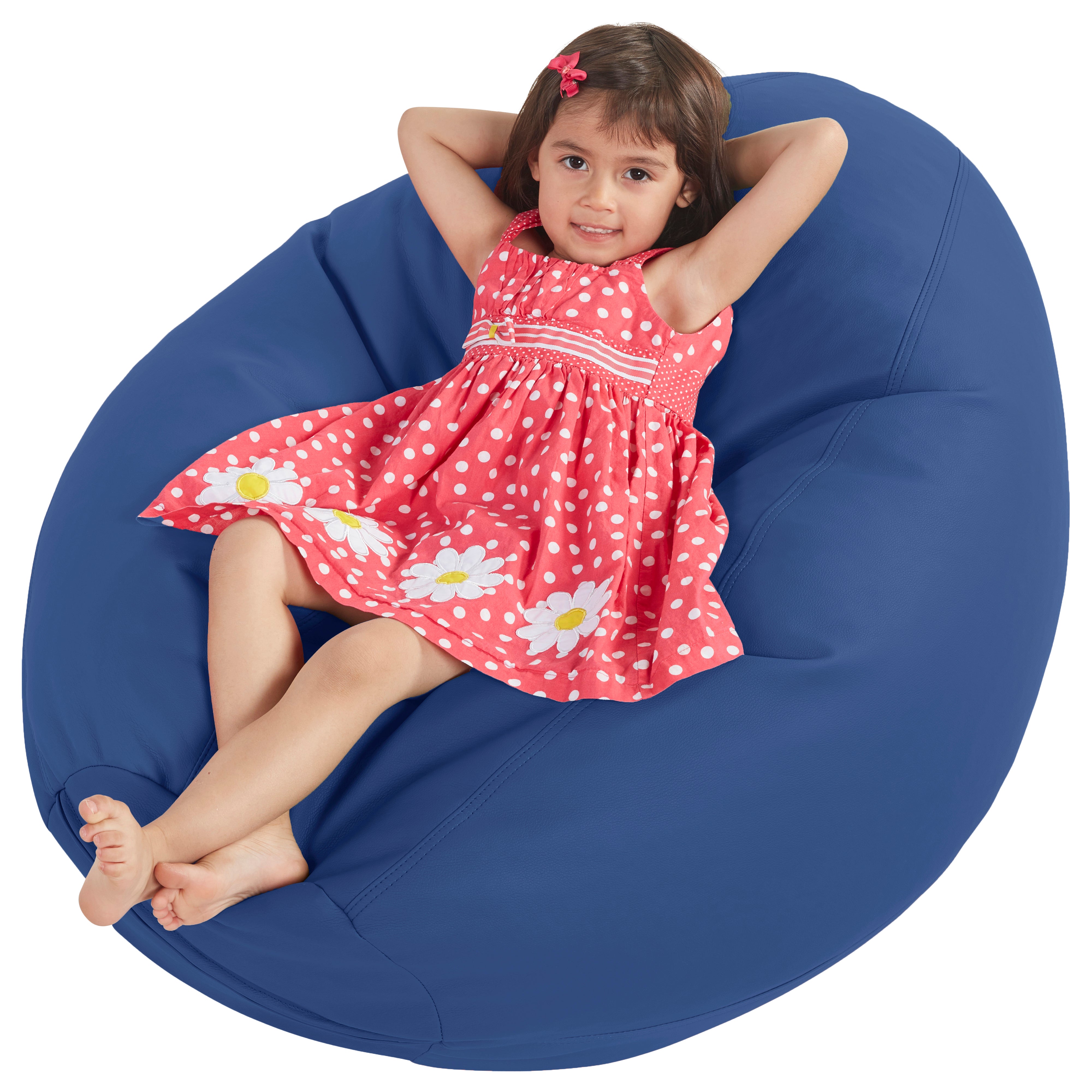SoftScape Dew Drop Bean Bag - Navy