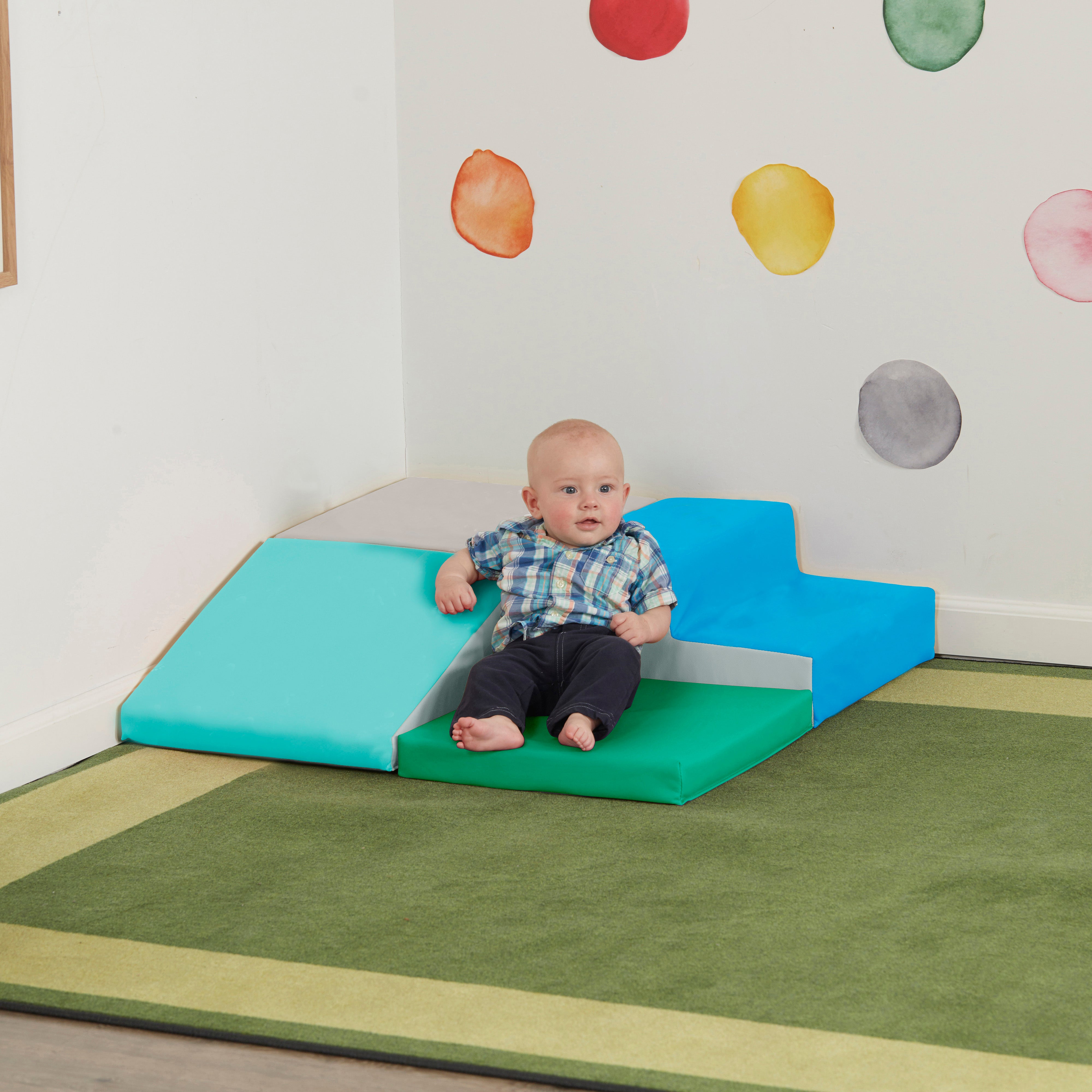 SoftZone Junior Little Me Corner Climber - Contemporary