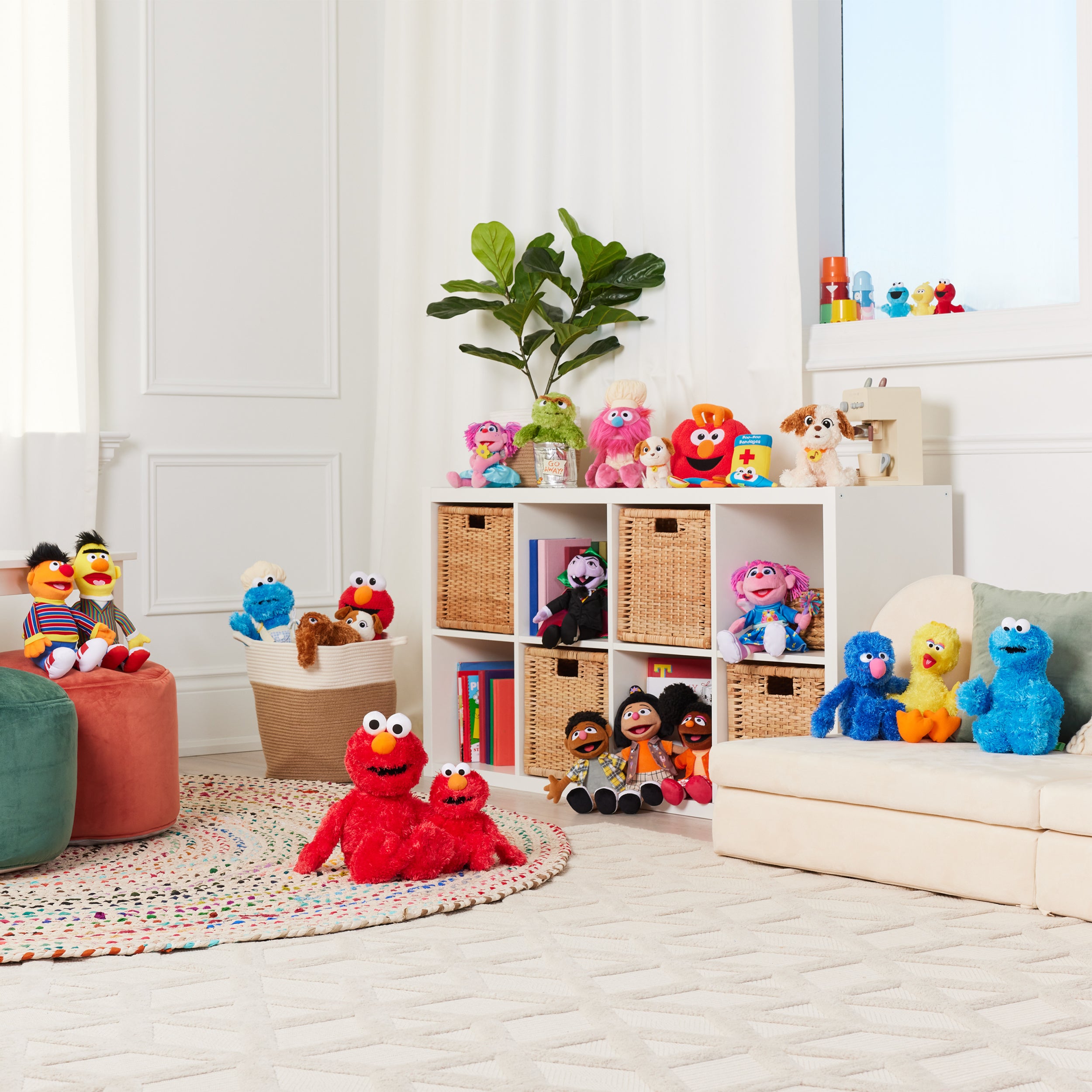 GUND Sesame Street Official Cookie Monster Muppet Plush, Premium Plush Toy for Ages 1 & Up, Blue, 12”
