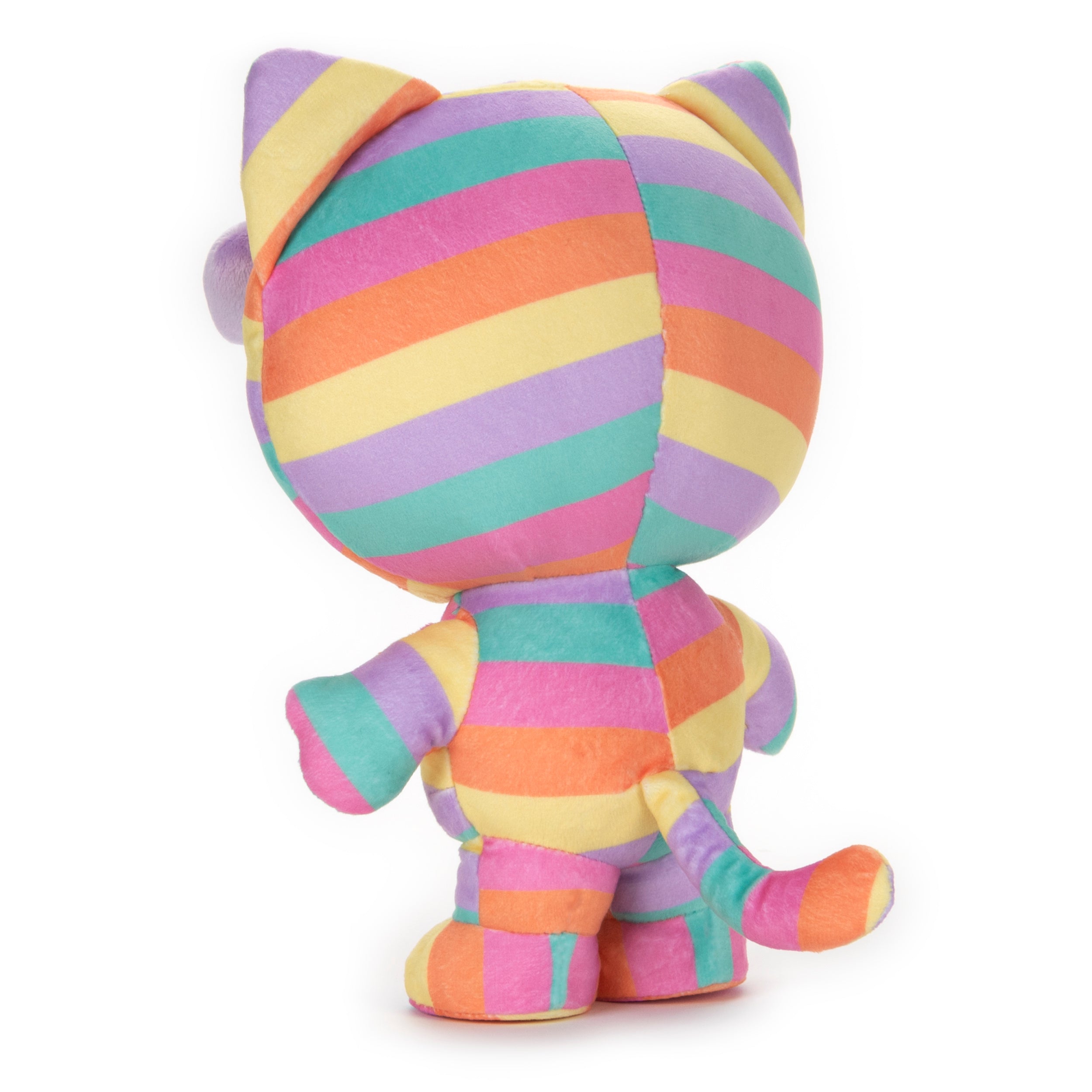 GUND Sanrio Hello Kitty Rainbow Outfit Plush, Premium Stuffed Animal for Ages 1 and Up, 9.5”, Rainbow