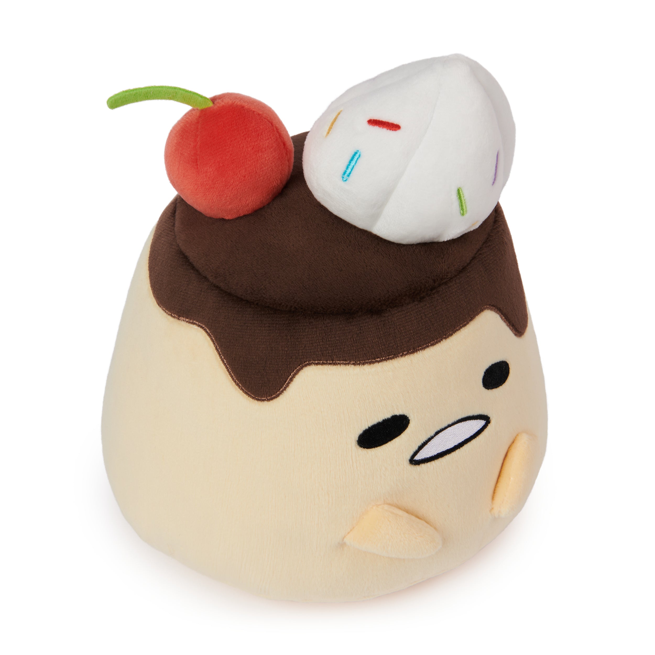 GUND Sanrio Gudetama The Lazy Egg Stuffed Animal, Flan Gudetama Plush Toy for Ages 1 and Up, 9”