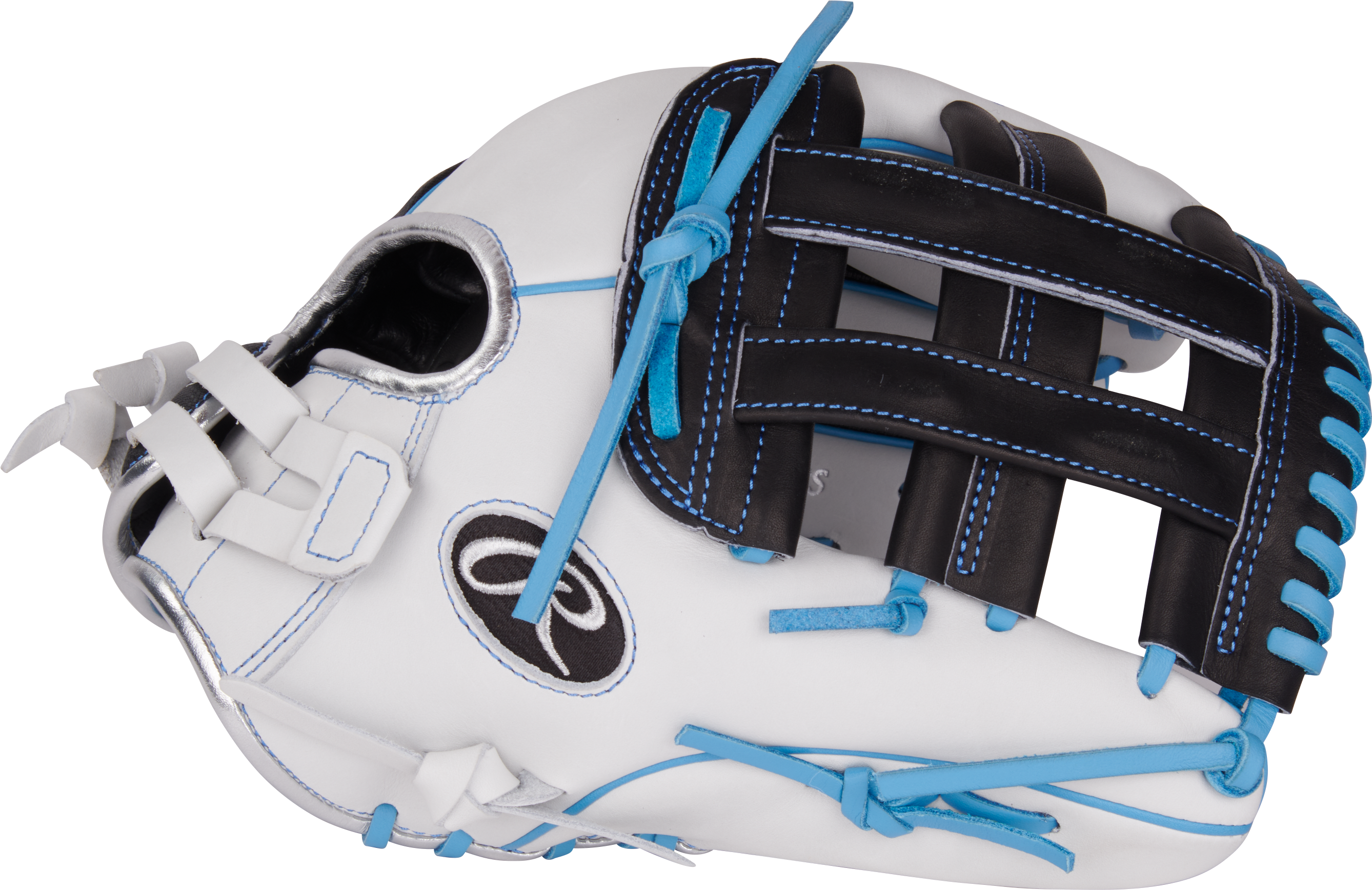 Rawlings Liberty Advanced 12.25-Inch Sofball Glove  - Right Hand Thrower - White/Black Speedshell