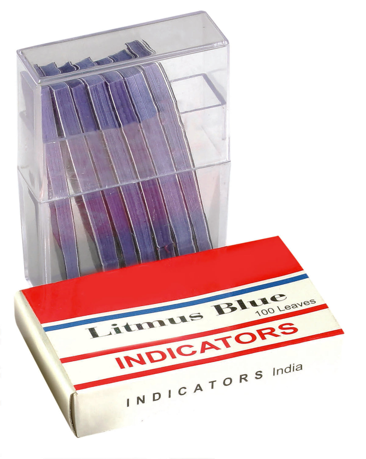 Blue Litmus Paper, Case of 12 Packs with 100 Strips Per Pack