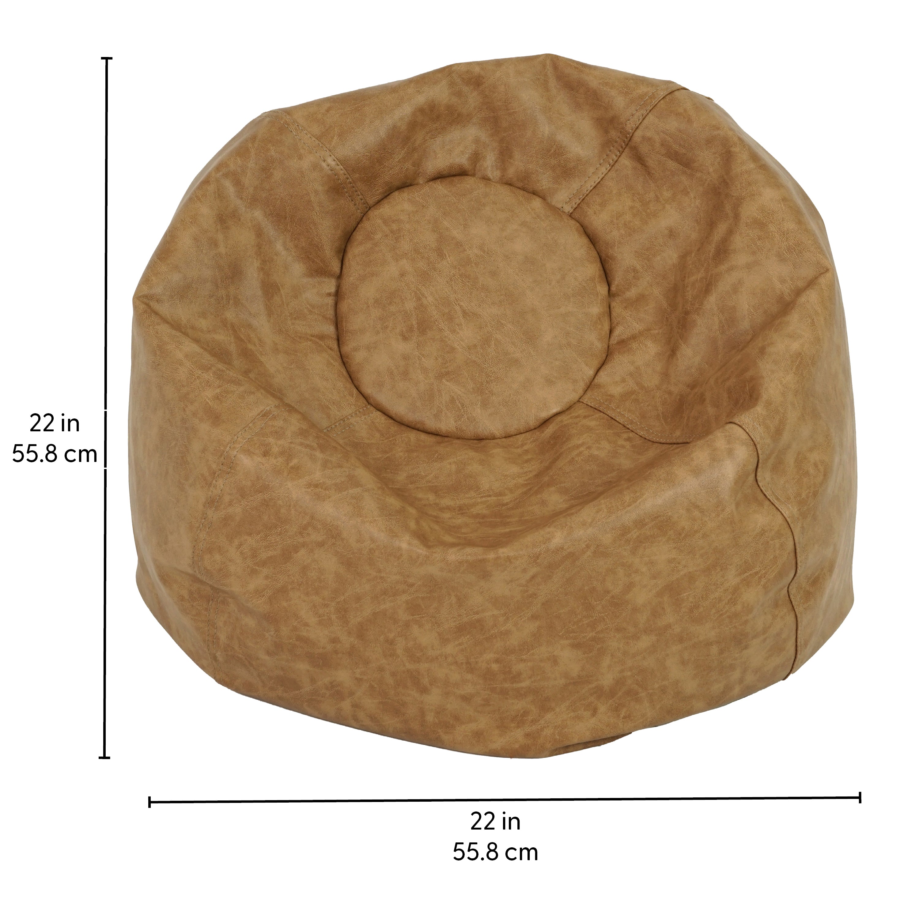 Rustic Classic 22" Toddler Bean Bag - Pecan
