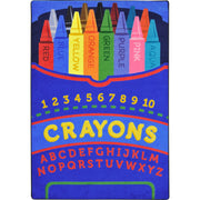 Pick a Color 3'10" x 5'4" area rug in color Multi
