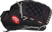 Rawlings Renegade Series 12.5-Inch Softball Glove  - Right Hand Thrower - Black