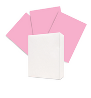 8.5" x 11" Color Copy Paper, 20 lbs., Pink, 500 Sheets/Ream