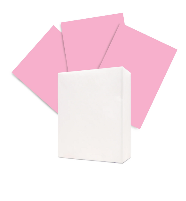 Colors 11" x 17" Color Copy Paper, 20 lbs. Pink, 500 Sheets/Ream