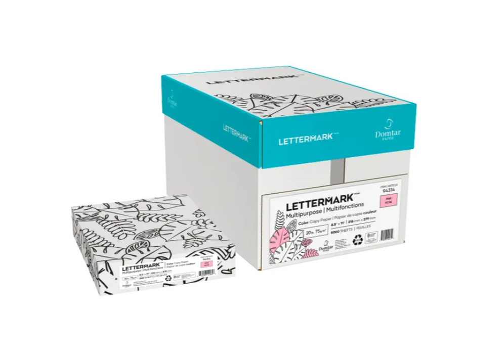 Pink Vellum Bristol Cardstock, 11" x 17", 67 lb, 250 Sheets/Ream