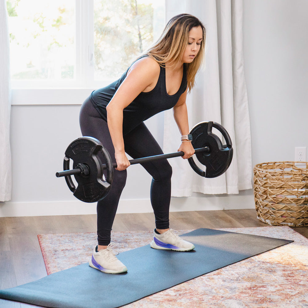 The Step Fitness 60 Lb Deluxe Weight Set