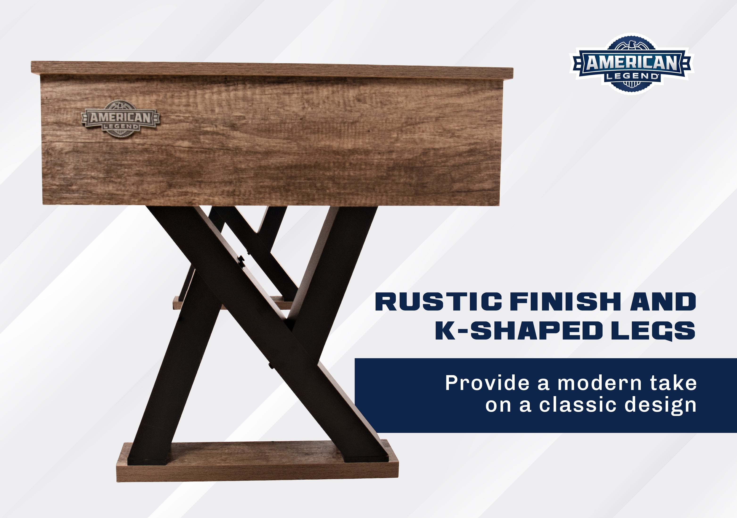 American Legend 9' Kirkwood Shuffleboard Table