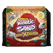 Kinetic Sand, Dino XCavate, Made with Natural Sand, Play Sand Sensory Toys for Kids Ages 6 and Up