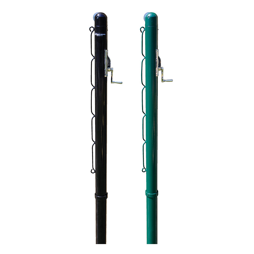 Pickleball Post - 2-7/8 in Post with Internal Winch (Green)