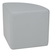 Pro Series Upholstered Pie Ottoman 18" Height - Gray
