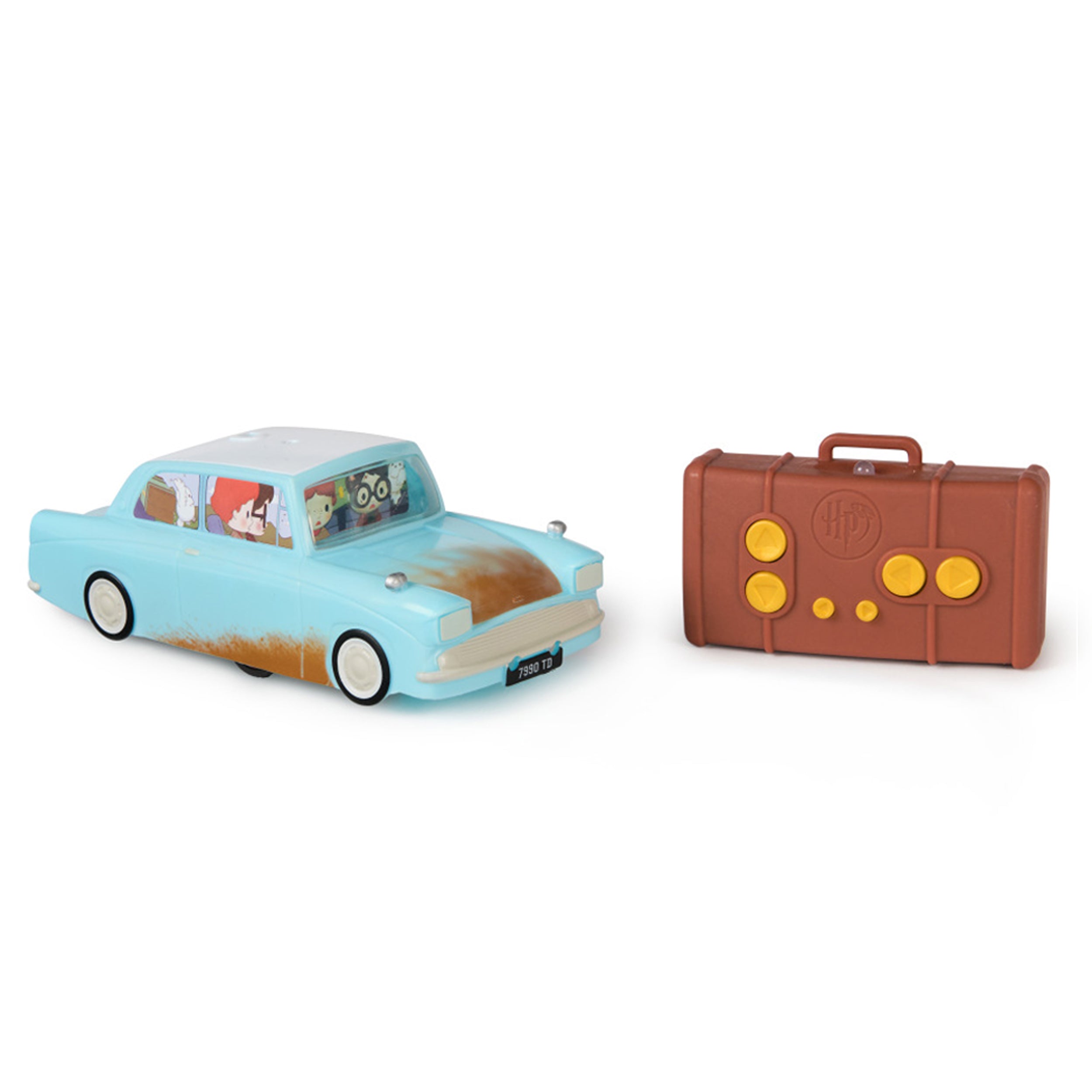 Wizarding World Harry Potter, Weasley’s Flying Remote Control Car with Zero Gravity Technology, Drives Indoors on Walls & Floors, Kids Toys for Ages 6 and up