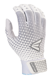 Easton Womens Ghost Nx Fastpitch Batting Gloves - Small - White/Silver