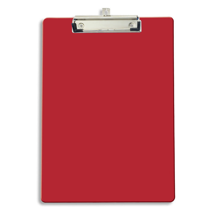 Recycled Plastic Clipboard, Letter Size, Low Profile Clip