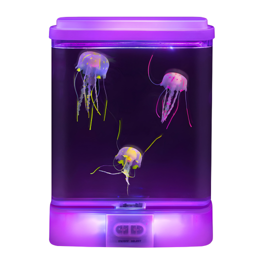 Illuminated Jellyfish Lamp (10.5" H x 3.5" W x 8" L)