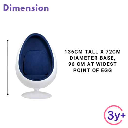 Oval Serenity Pod - Blue