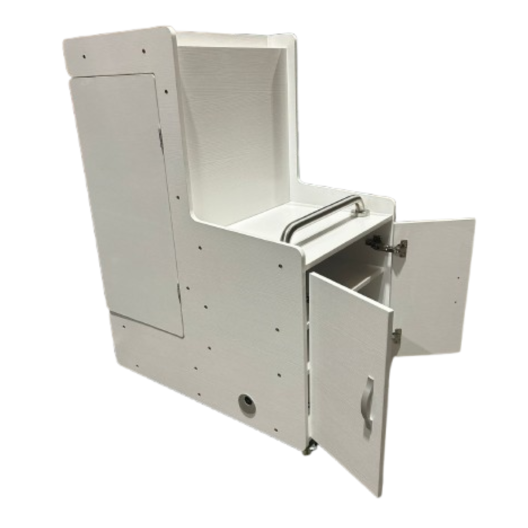 4ft All-in-One Portable Sensory Cart with Bluetooth Projector (50.75" H x 35.50 L x 25" W)