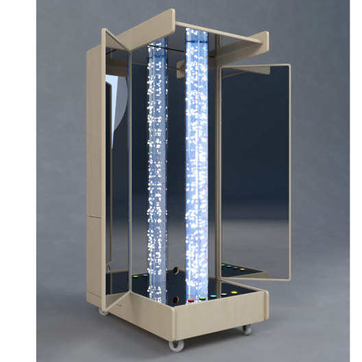 SensaRoam™ Portable Mobile Sensory Room on Wheels (4ft L x 30" W x 6ft H)
