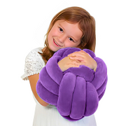 Cuddle Ball Sensory Pillow - Lilac (10" L x 10" W x 10" H)