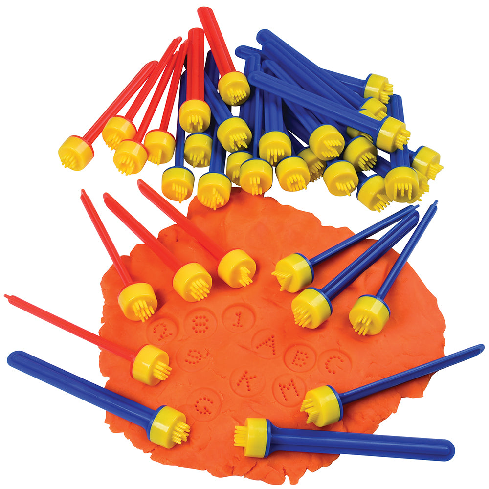 Alphabet & Number Clay Stampers