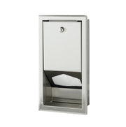 Stainless Steel Recessed Liner Dispenser - Stainless Steel