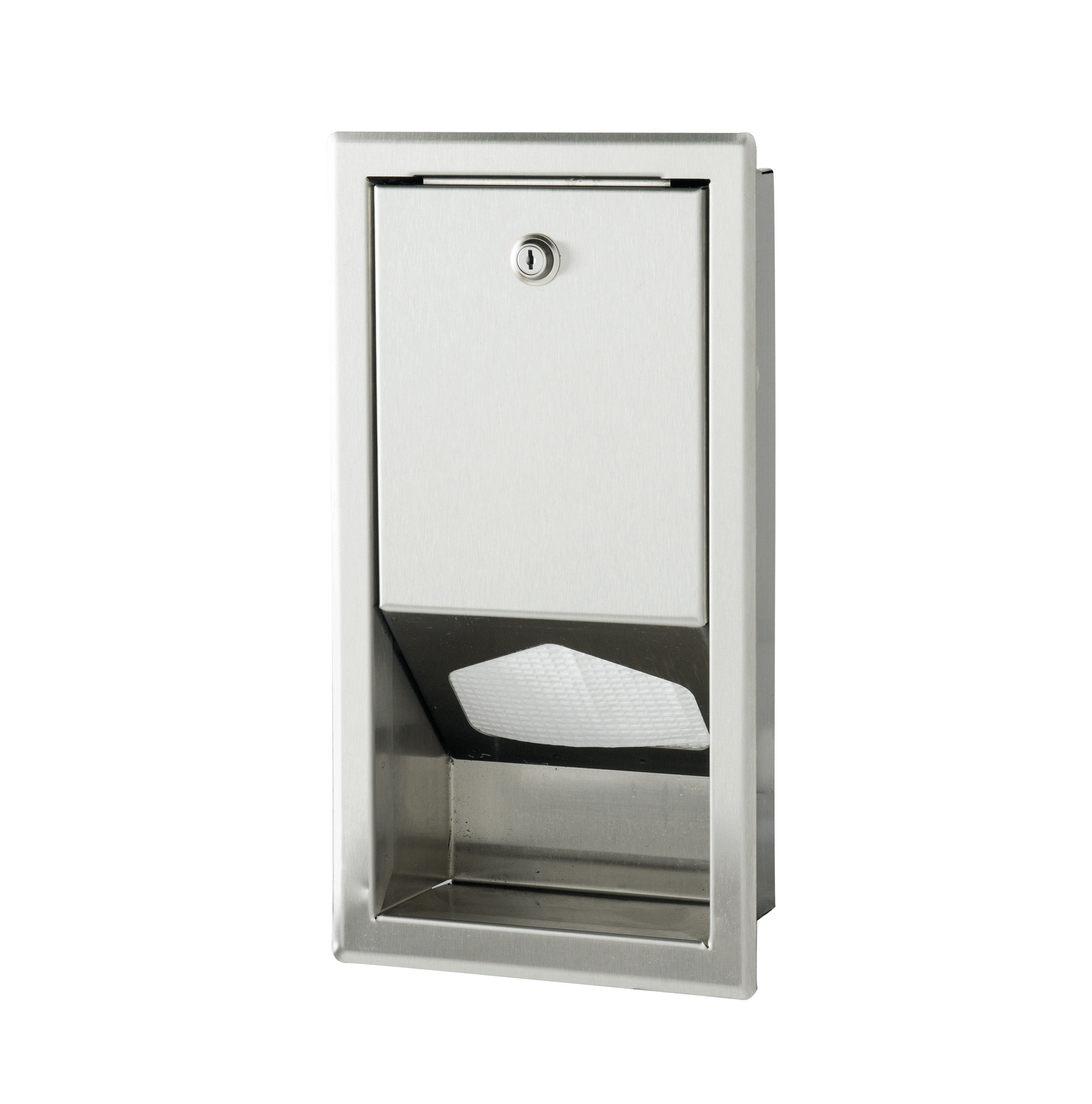Stainless Steel Recessed Liner Dispenser - Stainless Steel