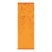YOGI MAT™ Plumeria - Orange -  1/8"H x 24"W x 68"L