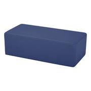 Pro Series Upholstered Rectangle Ottoman 12" Height - Navy