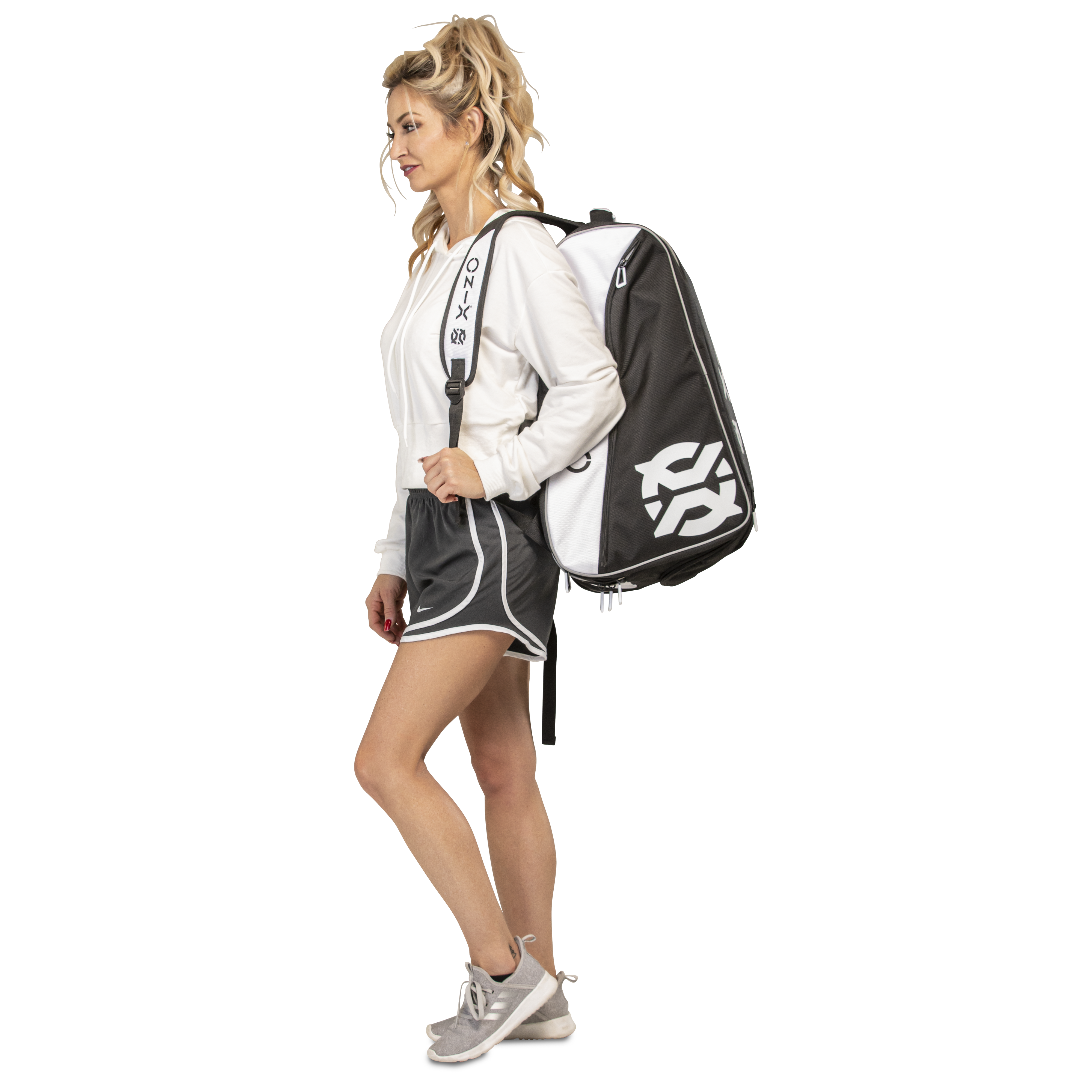 ONIX Pro Team Paddle Bag — White/Black