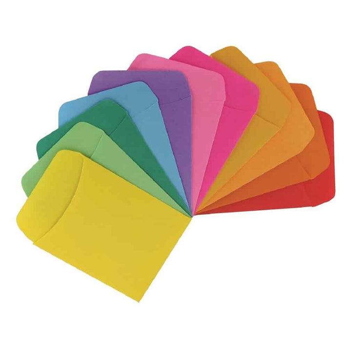 Bright Library Pockets Electric Pink 3.5"x5", 30